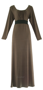 Elma Maxi Dress BROWN