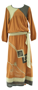 Kara Maxi Dress BROWN