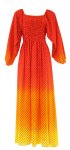 Dahlia Maxi Dress ORANGE