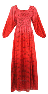 Dahlia Maxi Dress RED