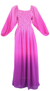 Dahlia Maxi Dress FUCHSIA