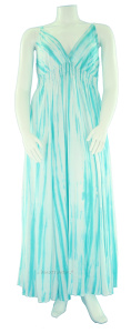 Romantic Maxi Dress Tie Dye